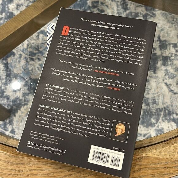 Tough Guy: My Life on the Edge by Bob Probert and Kirstie McLellan Day - Picture 3 of 5